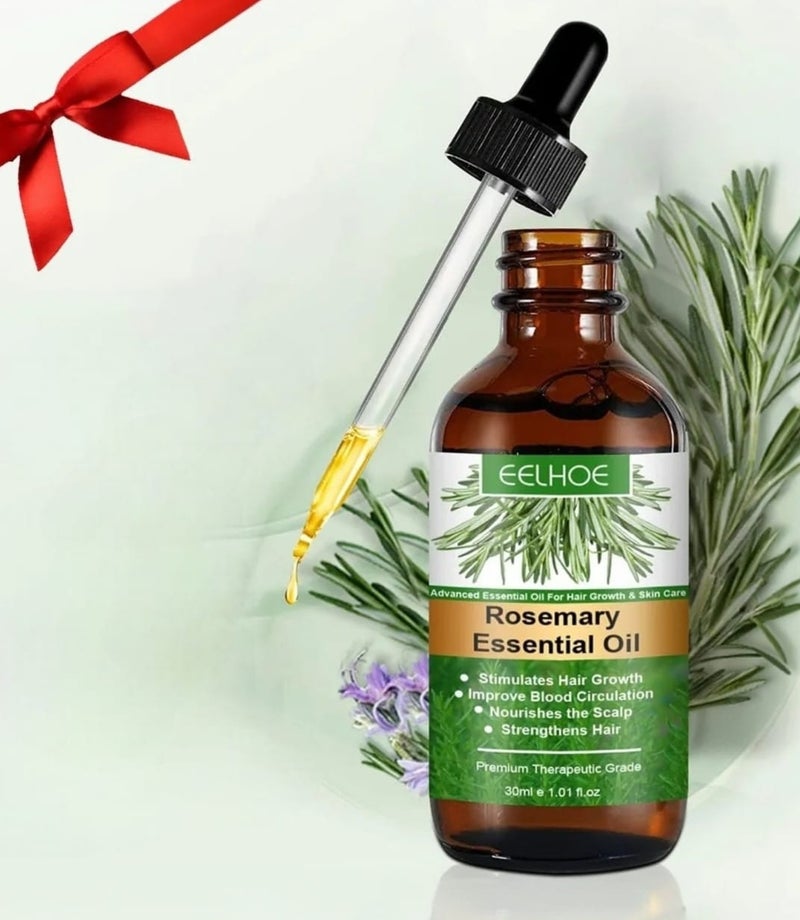 EELHOE Rosemary Essential Oil For Hair Growth & Skin Care 30 ml - Image 1